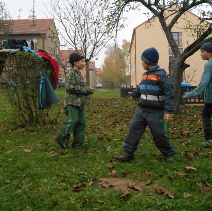 Během akce byla zahájena celoroční hra, prozkoumali jsme neznámá místa a zahráli řadu her.