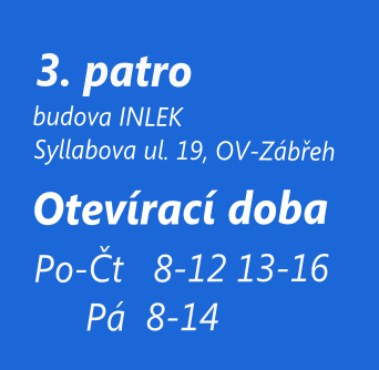 Studovna Lékařské fakulty OU fond profilovaný dle oborů studovaných na LF