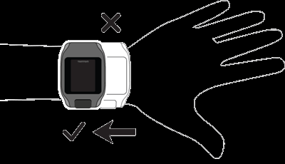 Nošení hodinek Integrovaný monitor srdečního tepu Integrovaný monitor srdečního tepu hodinek TomTom Runner Cardio a TomTom Multi-Sport Cardio používá k záznamu vašeho srdečního tepu odrazy světla ve