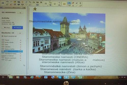 *Pracuje v prostředí autorského programu SMART Notebook *Větší zapojení žáků s pomocí žákovských zařízení *Umožňuje žákům zapojit se do diskuze