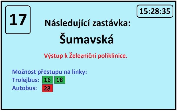 Dálkově řízená reklama Nové řízení informačních tabulí a LCD Nový systém umožňuje efektivní řízení LED i LCD panelů požívajících plnou češtinu řízenou přímo z dispečinku pomocí AGM zpráv (automaticky