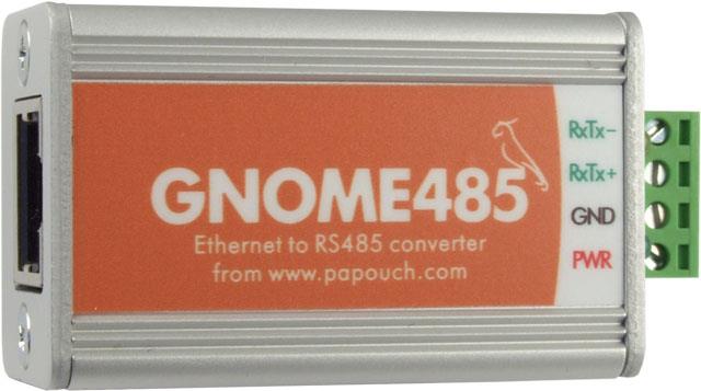 GNOME422: převodník Ethernet na RS422 GNOME TTL: převodník Ethernet
