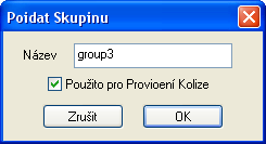 Sestavit stroj - použití Skupiny složek (komponent) Funkce Skupiny Složek (komponent) vám umožňuje seskupovat komponenty stroje do skupin. Seskupování má dva významy.