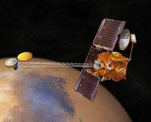 Mars Odyssey na orbitu