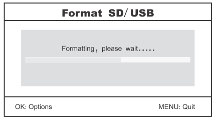 Přehled systémového menu Date/Time pro nastavení data a času Language pro nastavení jazyka displeje Record Mode pro chování přístroje v případě, že je paměťové médium zaplněné Format SD/USB pro