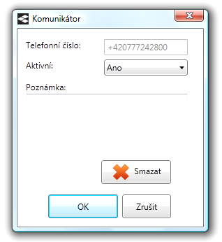 7. Nezpracované SMS Všechny přijaté SMS, které nemohly být systémem zpracovány se řadí do seznamu na kartě Nezpracované SMS. V poli Důvod lze zjistit příčinu nezpracování SMS.