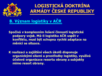Ekonomika, LOGISTIKA a ekologie v armádě Sborník 2.