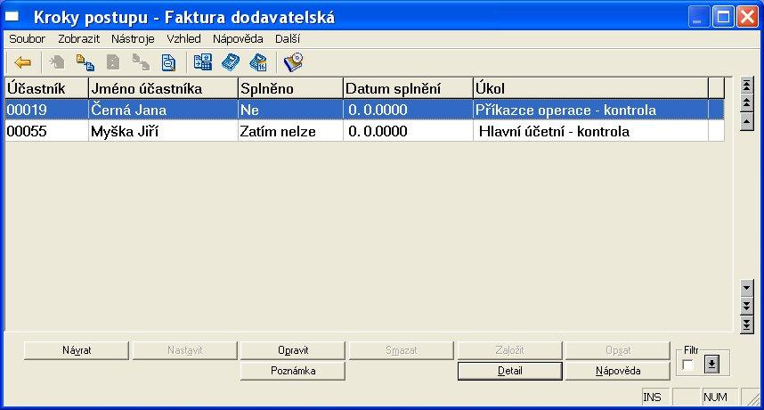 Workflow - ukázka Seminář uživatelů IS