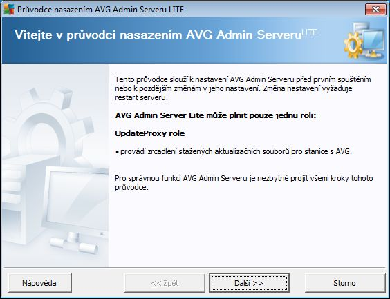 8. AVG Admin Lite AVG Admin Lite je zjednodušená verze Vzdálené správy AVG. Obsahuje pouze zjednodušenou verzi průvodce nasazením na server a průvodce pro instalace stanice.