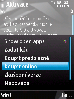 U Ž I V A T E L S K Á P Ř Í R U Č K A ZAKOUPENÍ AKTIVAČNÍHO KÓDU V REŽIMU ONLINE Chcete-li zakoupit aktivační kód k aplikaci v režimu online, proveďte následující kroky: 1.