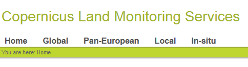 Výsledky CLC 2012 Dále budou výsledky dostupné na http://land.copernicus.