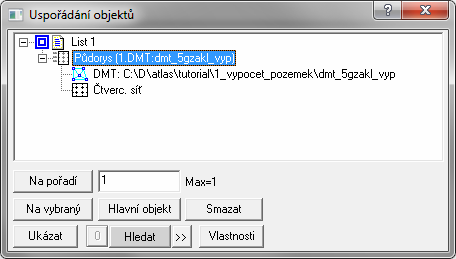 Pro vzorovou úlohu č. 1 jej nakopírujte do pracovního adresáře a přejmenujte (např. \\1_vypocet_pozemek\dmt_5gzakl_vyp). 2.