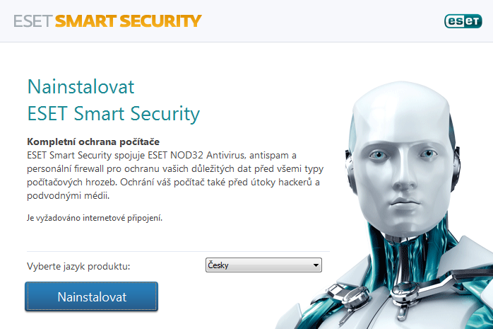 2. Instalace Instalaci ESET Smart Security můžete provést v zásadě dvěma způsoby: Live installer si lze stáhnout z internetových stránek společnosti ESET.