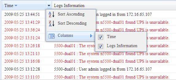Download All Log File Export všech protokolů do externího souboru. (Stáhnout celý protocol) Truncate All Log File Vymazání všech protokolů.
