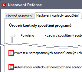 14. Klikněte na záložku "Firewall" a "Nastavení chování firewallu" 15.