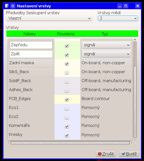 5 Návrh DPS Pro návrh DPS slouží program Pcbnew, který můžeme spustit z hlavního projektu KiCADu. Knihovny modulů již máme nastaveny z přiřazování pouzder. Nejdříve si načteme netlist pomocí ikonky.