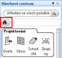 ARCHline.XP 2015 Základy kreslení 41 1.4.2. Nábytek a zařizovací předměty Návrhové centrum Pracujete s otevřeným systémem. Software ARCHline.