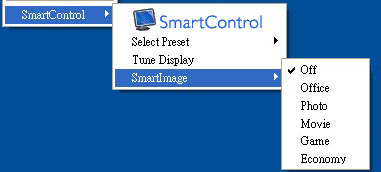 Context Sensitive menu (Místní nabídka) Context Sensitive menu (Místní nabídka) je ve výchozí konfiguraci Enabled (Aktivována).