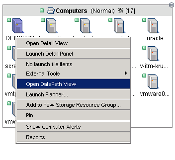 disku Užitečná funkcionalita při potřebě nalezení výpadku SAN komponenty nebo