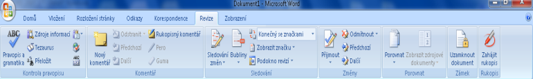 1.7. Karta Korespondence Na kartě Korespondence můžeme vytvořit a vytisknout pomocí jednoduchého průvodce obálky (tedy adresy na obálky) a štítky pro obálky.