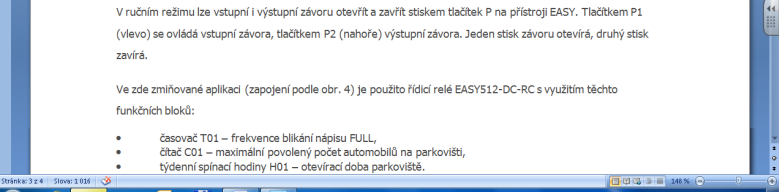 1.10. Stavový řádek Stavový řádek je v podstatě lišta, kterou najdeme u spodního okraje okna Wordu.