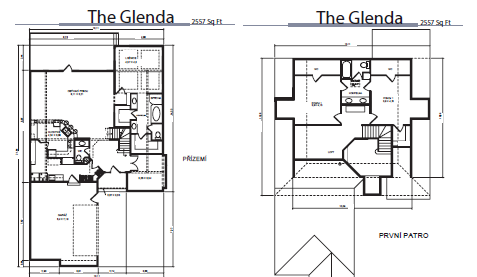 GLENDA 238 m2 cena od 4 850 000,-Kč 6+3, počet osob 6-více Tento dům je vlajkovou lodí firmy Nelson.