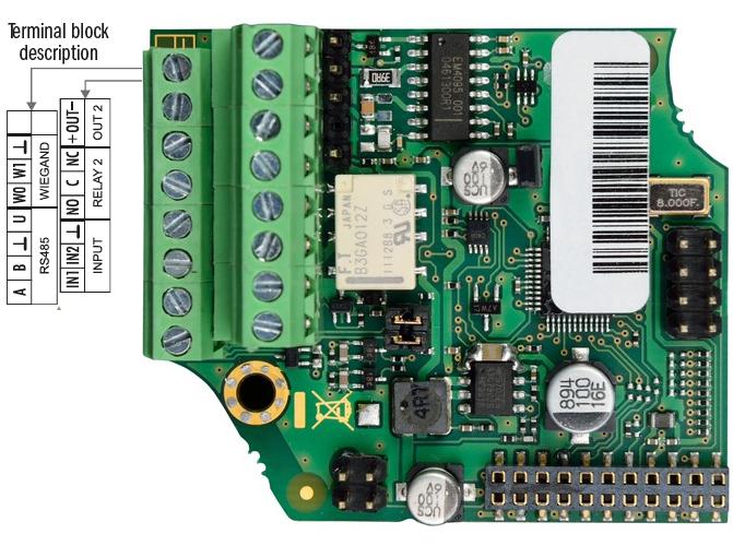 Interní čtečka RFID karet: 13,56MHz... Smart cards, NFC 125kHz.