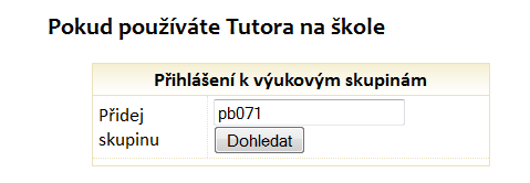 Robotanik - registrace Registrace může být anonymní zaškrtněte ale skupinu
