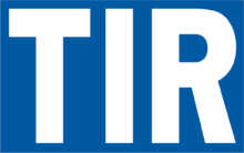 TIR TIR = transport internationauw routiers = přeprava zboží od celnice odeslání k celnici určení, dle režimu, zvaného TIR.