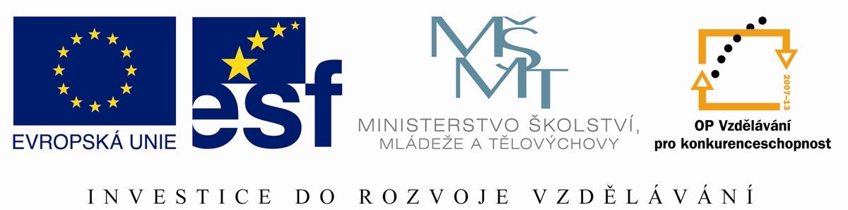 Projevy přirozeného stáří a stárnutí Tento výukový materiál vznikl za přispění