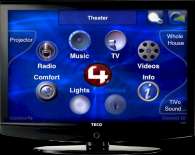 Foxtrot a CONTROL4 - Integrace řízení Multiroom Audio/Video a kamer přes síť LAN Místnost 1 Místnost 2 Místnost 3.