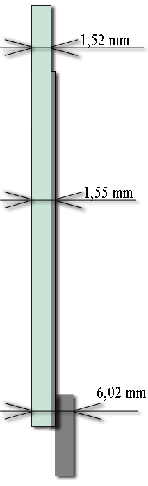 1.5 Základní koncept dvoupásmové planární antény do USB modulu Zde bude umístěna anténa Obr. 1.