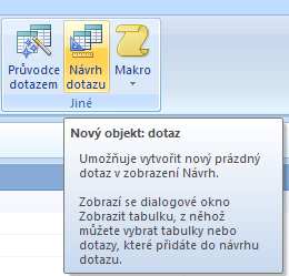 Postup řešení: Otevřete databázi priklady_prevedeno.mdb - dvojklikem na jejím názvu.