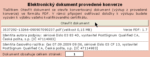 Dále je zapotřebí zadat do vstupního pole dialogu PIN číslo PIN, odpovídající tokenu pracovníka.