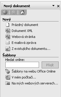 9.1 Vytvoření nového dokumentu Po spuštění textového editoru se automaticky vytvoří nový prázdný dokument, do kterého můžeme začít psát.