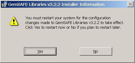Před restartem počítače se ještě zkontroluje, zda-li instalace Windows obsahuje knihovnu VB6FR.DLL v adresáři %SystemRoot%\system32. Pokud ne, je třeba ji dokopírovat (je součástí instalační sady).