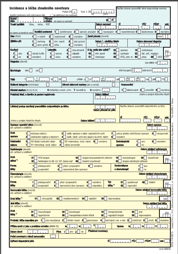 Národní onkologický registr (NOR) Je jedním ze základních epidemiologických registrů Národního zdravotnického informačního systému (NZIS) Rozsah dat shromažďovaných v registru NOR a povinnost do něj