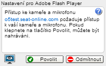 2.3 Možnosti komunikace Ve virtuální místnosti SEATS můžete komunikovat prostřednictvím audio/videohovoru a textového chatu. 2.3.1 Audio/videohovor Po přijmutí do místnosti zůstáváte nejdříve v posluchárně a celý webinář můžete pouze poslouchat, chatovat a vidět vše, co se ve virtuální místnosti promítá na sdílené ploše.