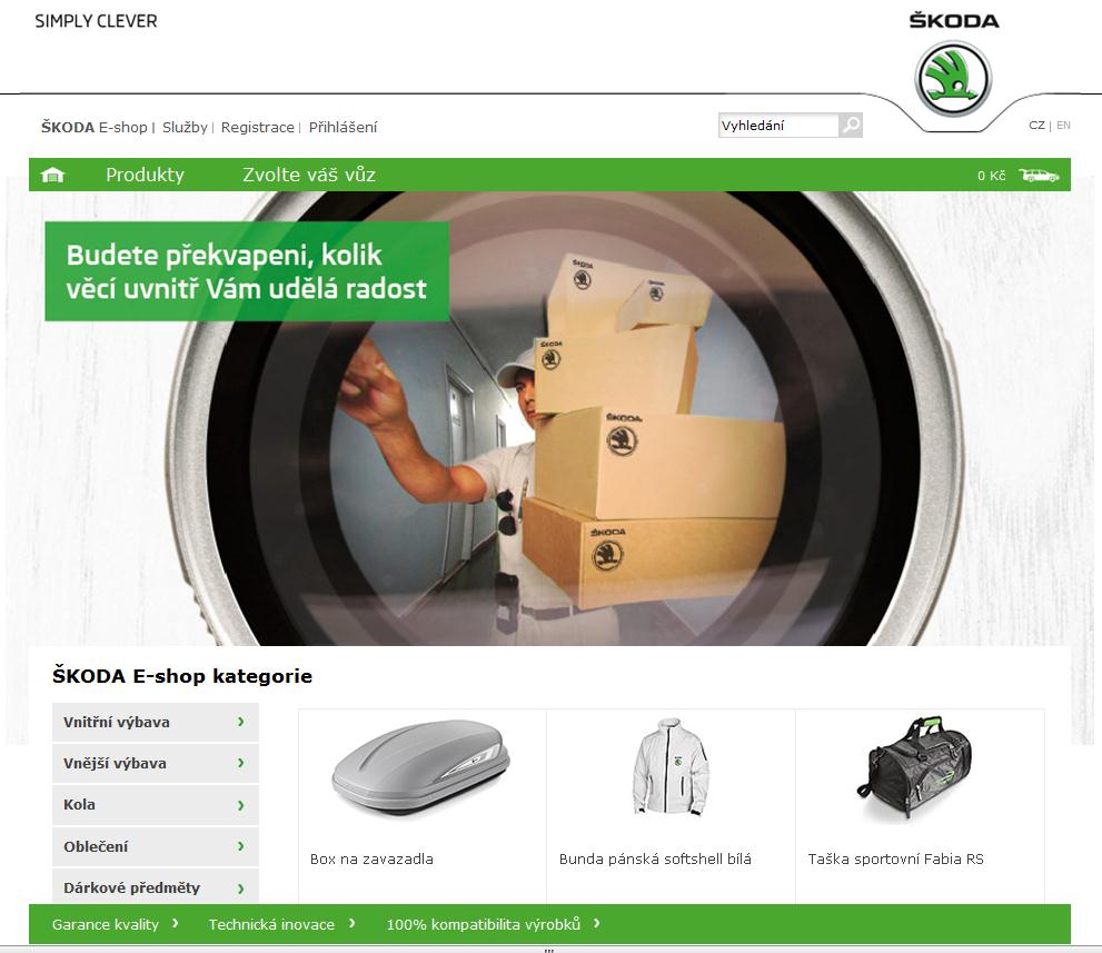 ŠKODA E-shop,