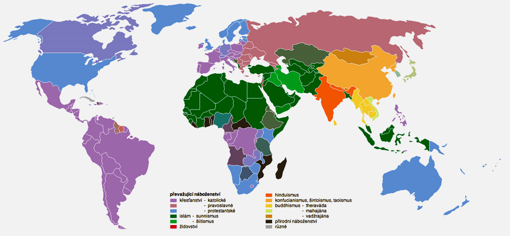 Náboženská mapa