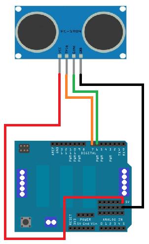 Jedná se o zapojení receive do trasmiter a naopak. Obrázek 17 Zapojení modulu bluetooth k arduinu 3.1.2.