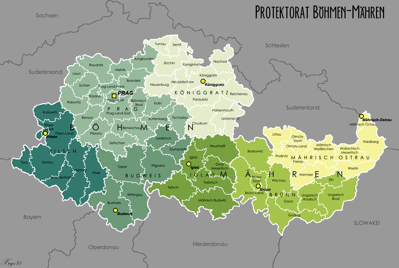 (Zdroj: Deutsches Bundesarchiv, Bild 183-2004-0813-500) Administrativní mapa