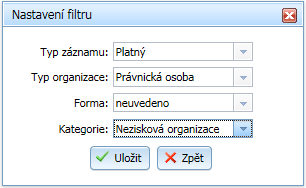 - zachování záznamu 4.4.4 Obnovit organizaci V systému nedochází k fyzickému mazání záznamů. Po odstranění libovolného záznamu je záznam označen jako neplatný.