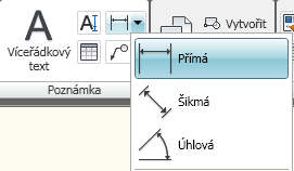 kót. Metody vyvolání Správce kótovacího stylu panel