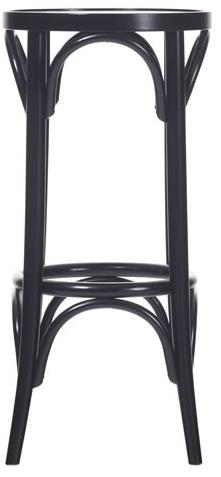 BAROVÁ ŽIDLE VYSOKÁ - barové židle jsou vyrobeny z masivní ohýbané bukové konstrukce s překližkovým hladkým nečalouněným sedákem.
