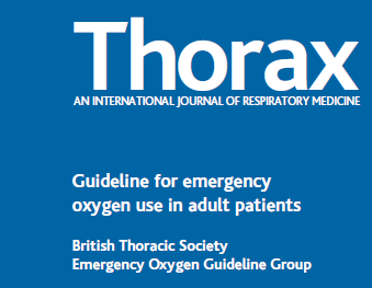 Racionální kyslíková léčba u akutních stavů Praktická doporučení pro oxygenoterapii