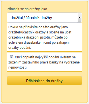 Dražební manuál Nedobrovolná/dobrovolná dražba dle o.s.ř. Prostudujte menu Jak dražit a Všeobecné podmínky Zaregistrujte se, rozlišujte fyzickou a právnickou osobu, evidenci SJM a SV.