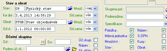 7 Modul Zásoby IQ sestavy a jejich nastavení Potom taková sestava může vypadat například takto: Z21_nutně objednat Zobrazme položky, které je nutné objednat Tato sestava by měla zobrazit ty položky,