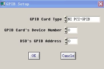 3.3 GPIB ovládací rozhraní GPIB port patří k vybavení modulu UTD3025 Série Digitálního Osciloskopu.