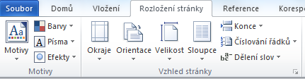 TEORIE 10 Editace textu 10.1 Tvorba textu Při tvorbě textu je důležitým prvkem textový kurzor, který označuje místo, kam se bude vkládat psaný text.